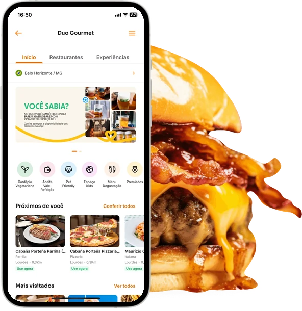 Como usar o Duo Gourmet